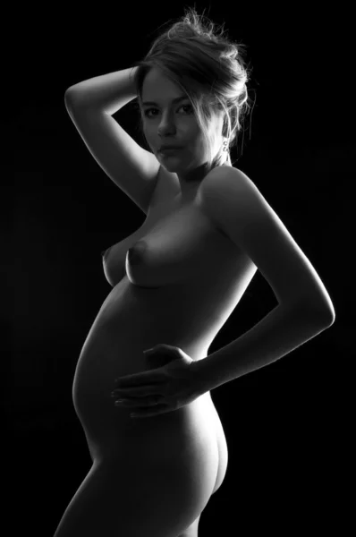 stock image Beautiful pregnancy