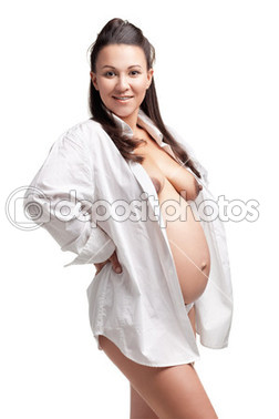 güzel yetişkin hamile kadın