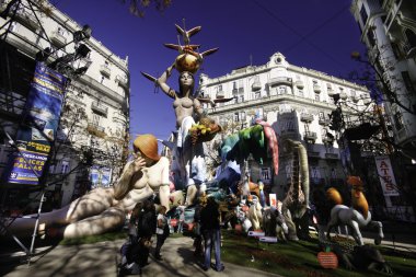 Fallas 2011, valencia, İspanya